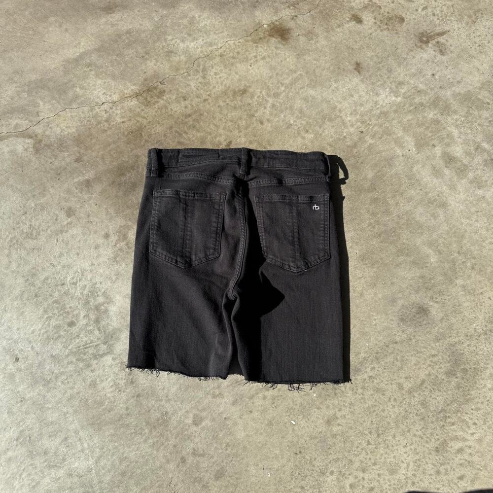 Black Rag & Bone Cut Off Shorts